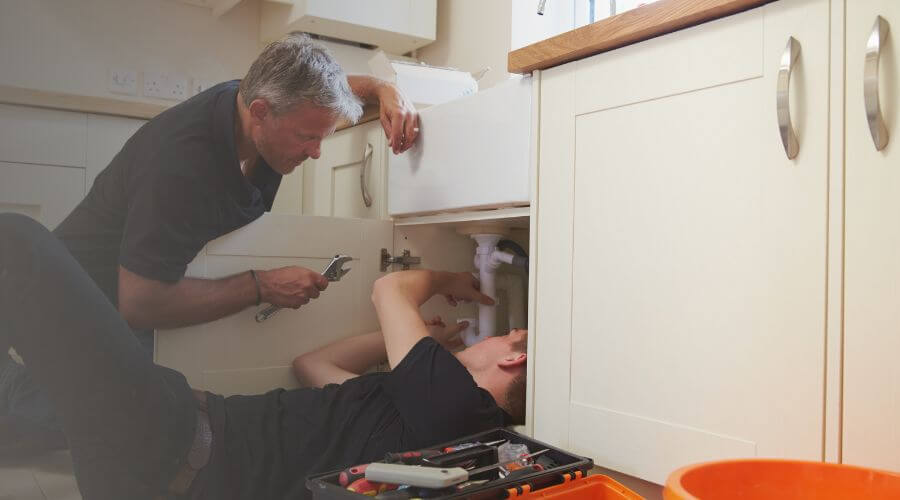 Professional burst pipe repair services in Mitchell, IN